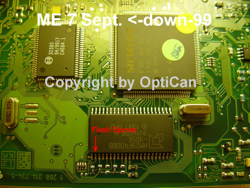 Bosch ME 7.5 (Seat) pinout diagram 4
